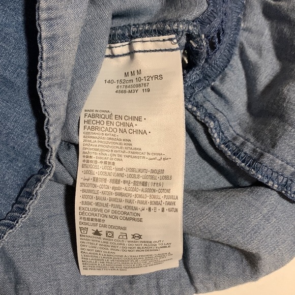 LEVI’S Jean Top Size 10-12 Years for Kids - Picture 9 of 9